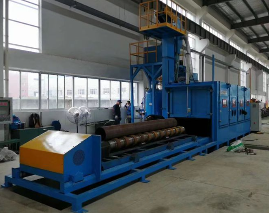 保亭喷砂机在管道除锈中的现场施工应用