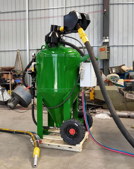 保亭移动式喷砂机 户外施工效率翻倍