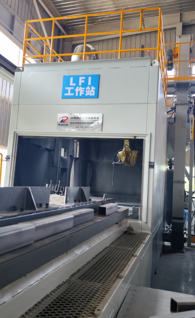 保亭喷砂机自动化改造 提升生产线产能