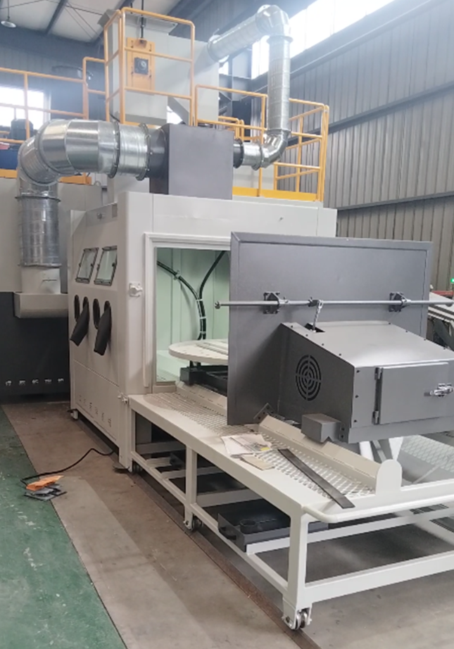 保亭手动喷砂机 vs 全自动喷砂机 性价比对比